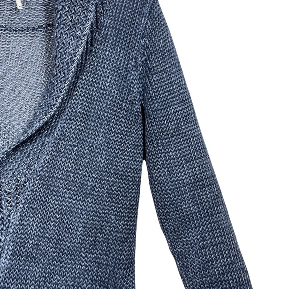 Margaret O’Leary Snap On Button Heavy Cardigan 100% Linen Size XS - Picture 5 of 9